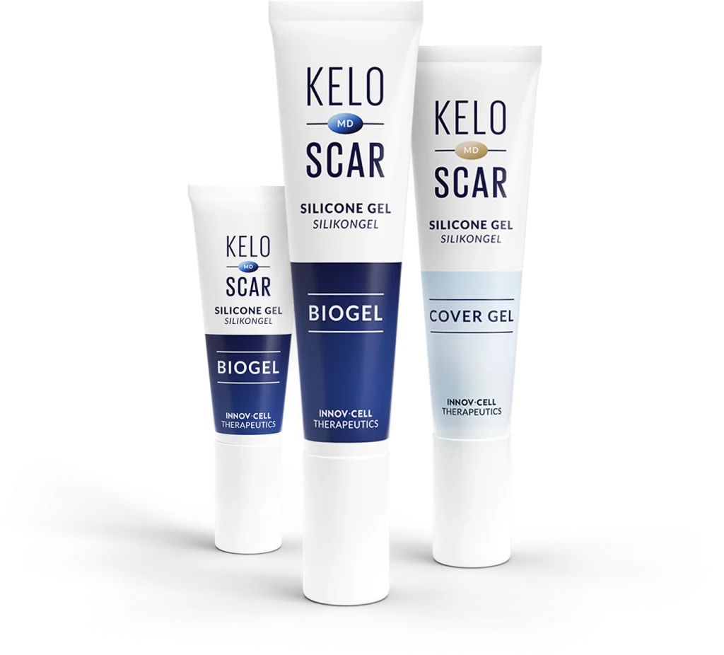 KELOSCAR BIOGEL and KELOSCAR COVER GEL tubes